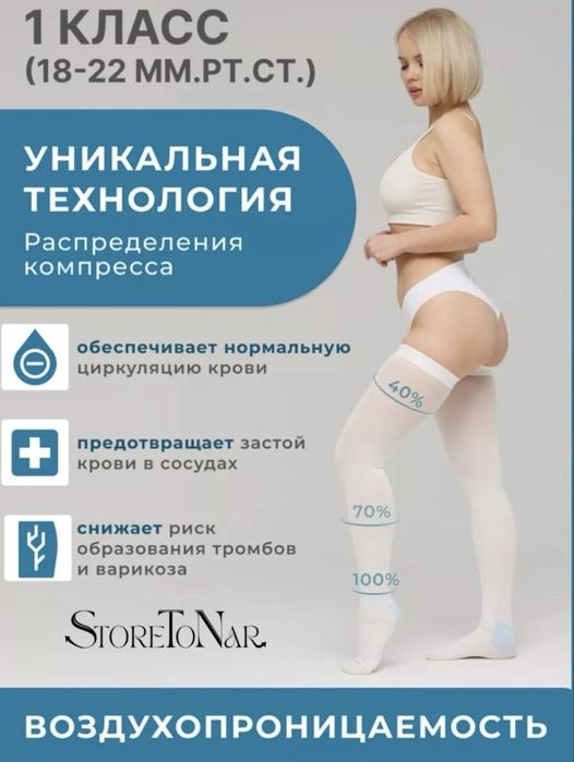 StoreToNar компрессионные чулки