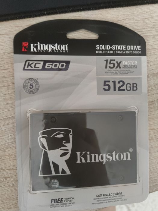 Kingston kc600 ssd 512gb