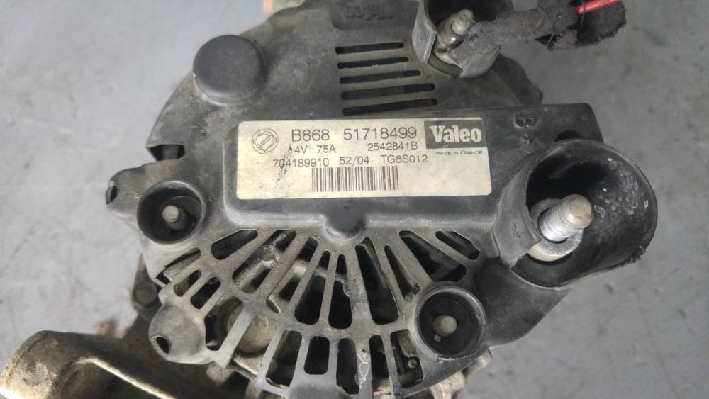 alternator 1.3 d multijet 188a9000 fiat doblo idea punto lancia musa ypsilon 2542841b