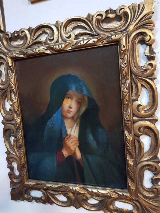 Tablou vechi,pictura in ulei