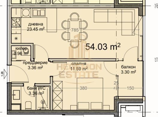 2-стаен в Варна-Владислав Варненчик 1 площ 65 цена 84000