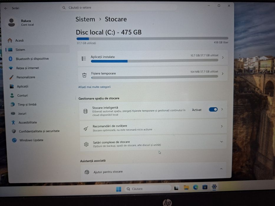 Laptop HP Intel Core I3, 512gb , 8 gb ram, diagonala 15,6