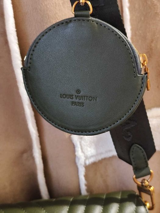 Louis Vuitton универсален аксесоар crossbody чанта от телешка кожа