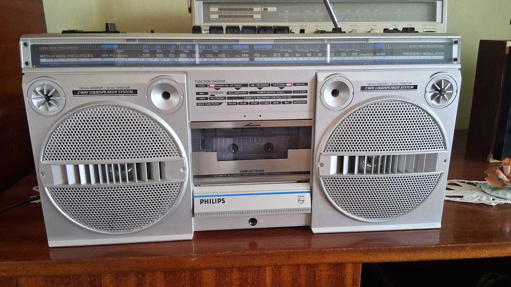 Radiocasetofon stereo Philips