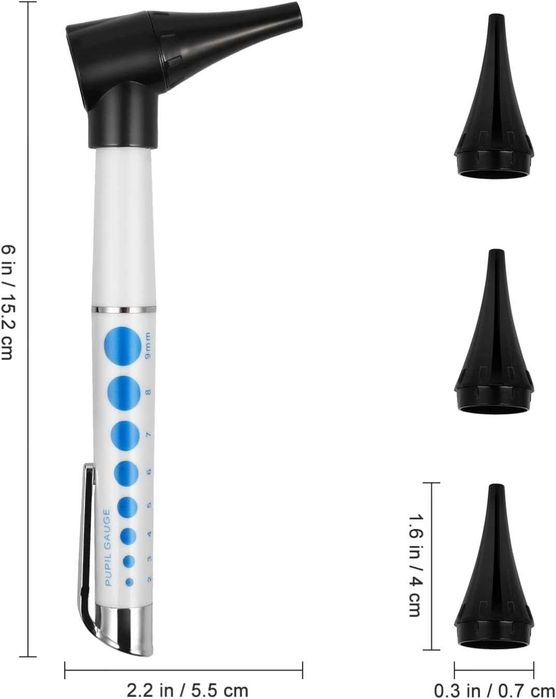 Healifty отоскоп със светлина - Отоскоп за ухо