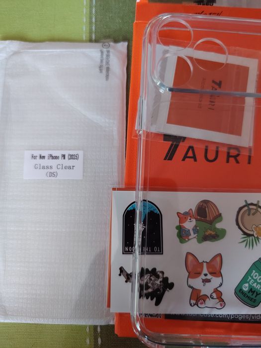 Husa +sticla iPhone 17 pro max