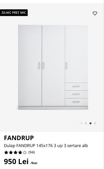 Dulap, sifonier jysk