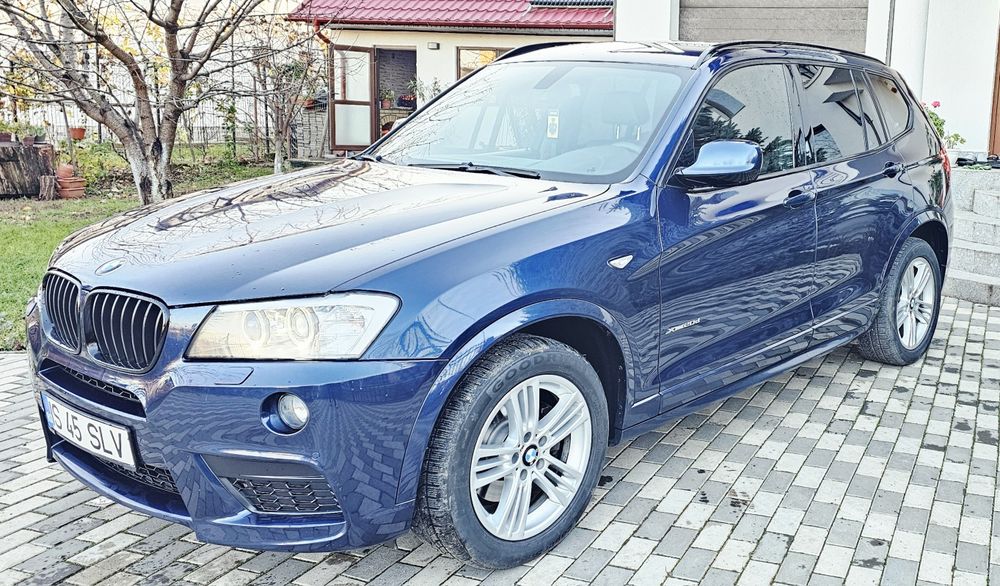 Vand BMW X3 F25 M-pachet x-drive Navi Xenon Recaro volan încălzit