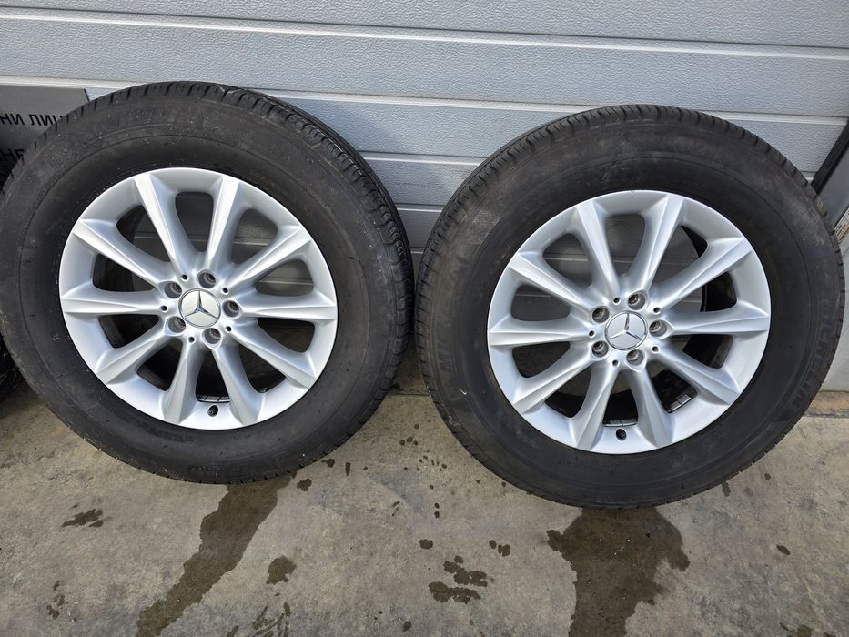 18 цола джанти 5x112 от MERCEDES ML с гуми 265/60/18 MICHELIN