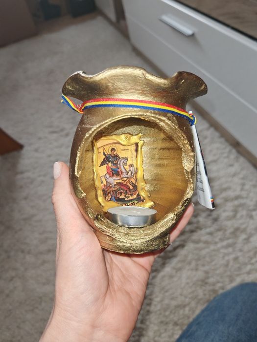 Candela din lut -Sf. Gheorghe