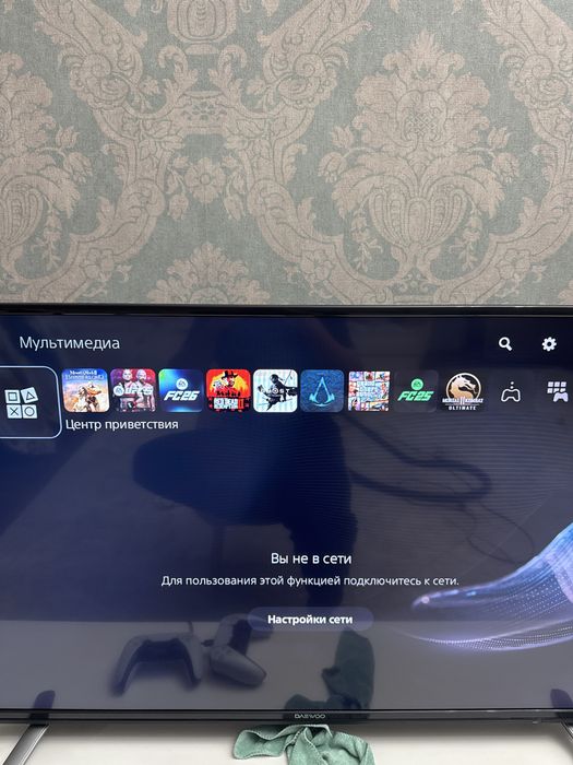 Ps 5 slim, 1 терабайт, 2 джостика, и кучу игр