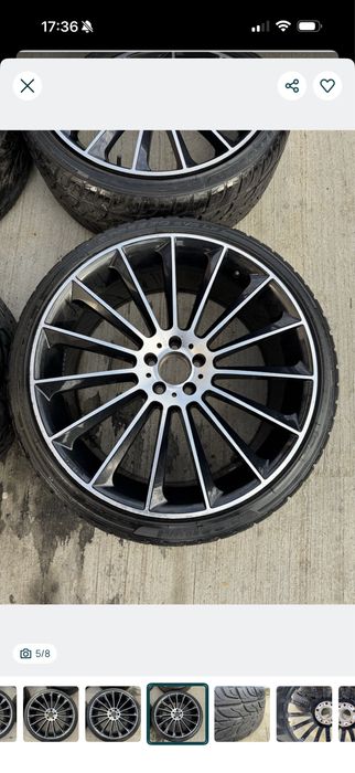 Vand jante mercedes 22 gle ml gl gls s e q7 touareg schimb cu iphone 17 pro max