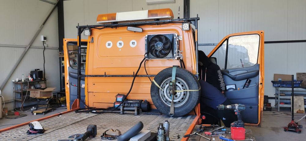 Platforma Mercedes 27CDI-265CP clima