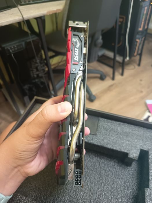 MSI Radeon RX 470 Gaming X 8GB – Cutie originală, Pasta schimbată, Impecabilă