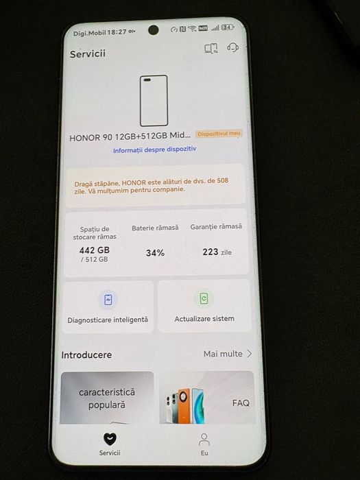Vând Honor 90 ca nou