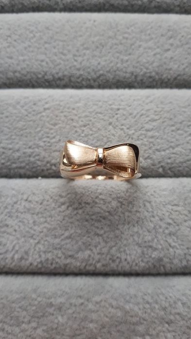 золотой кольца желтой золото 585-п,