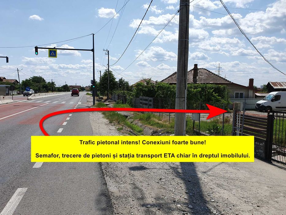 RATE Spațiu comercial si 2.101 mp la 4 benzi, Str. Râureni, nr. 186