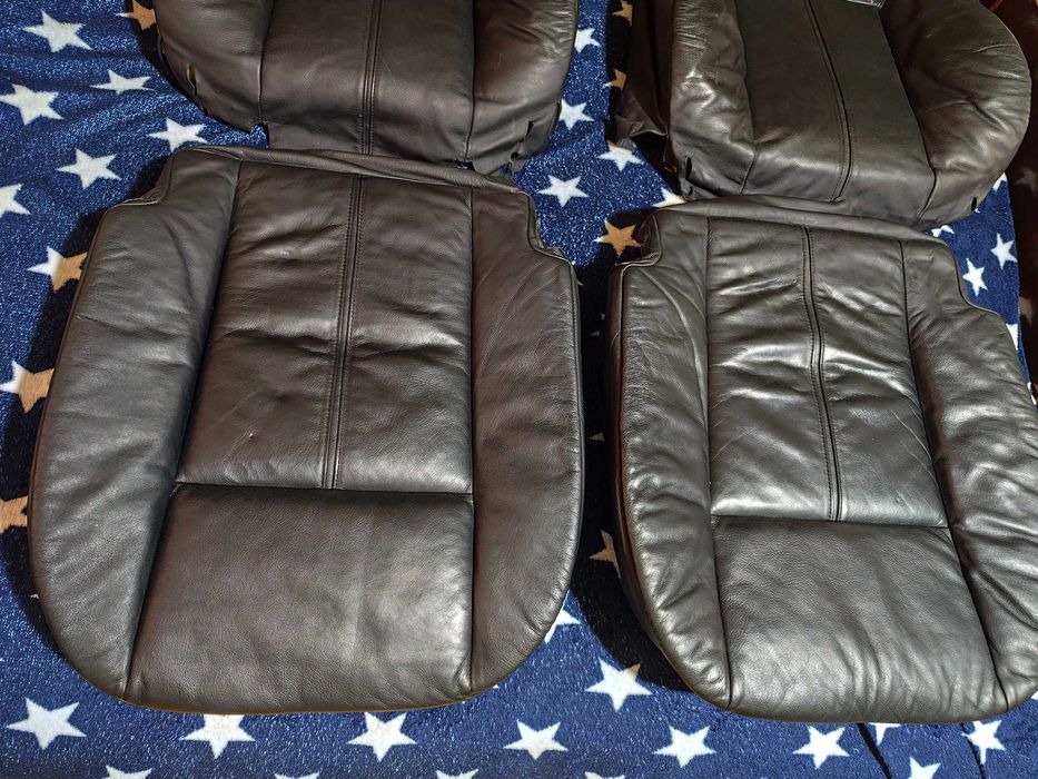 Оригинальные чехлы из кожи BMW E39