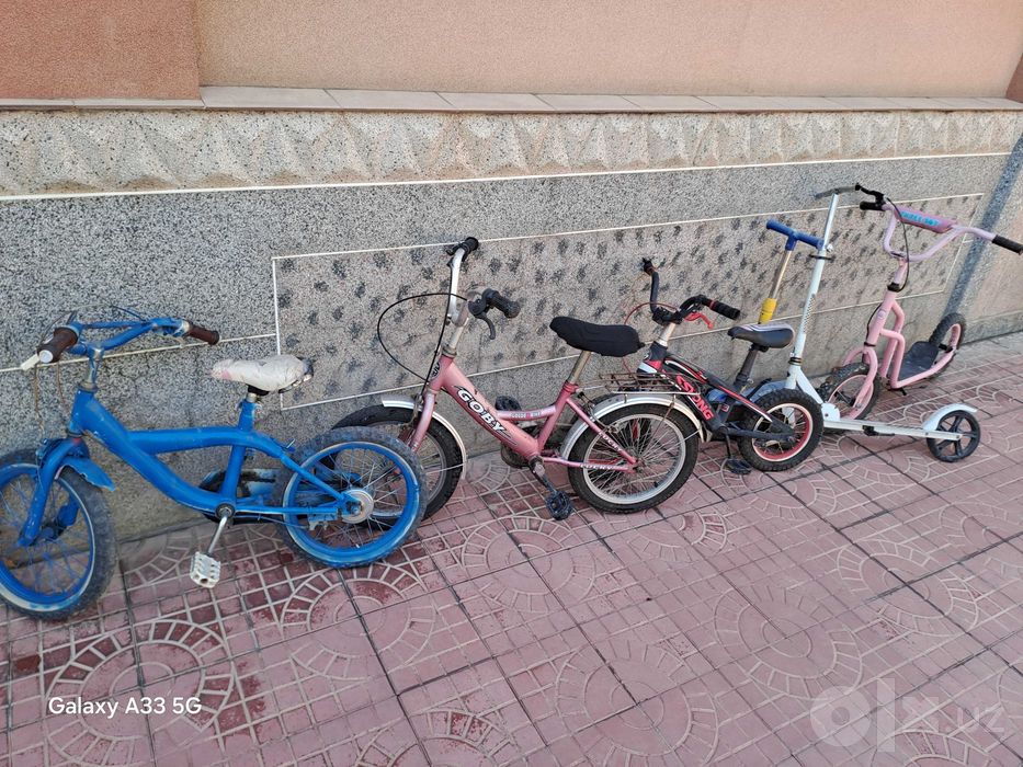 Velosiped va samokatlar sotiladi