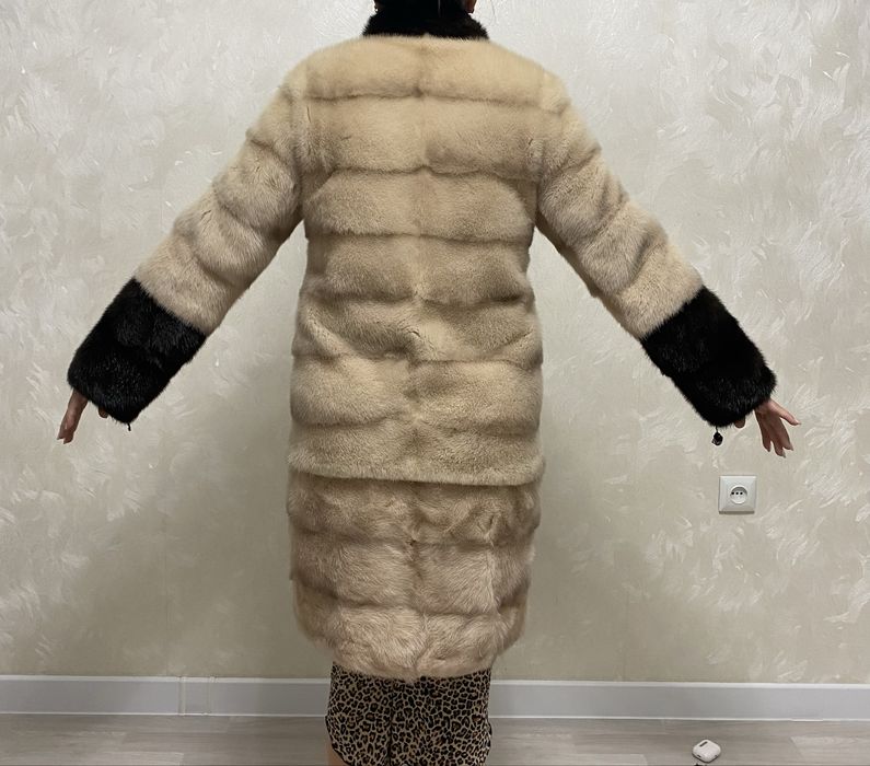 Норковая шуба трансформер