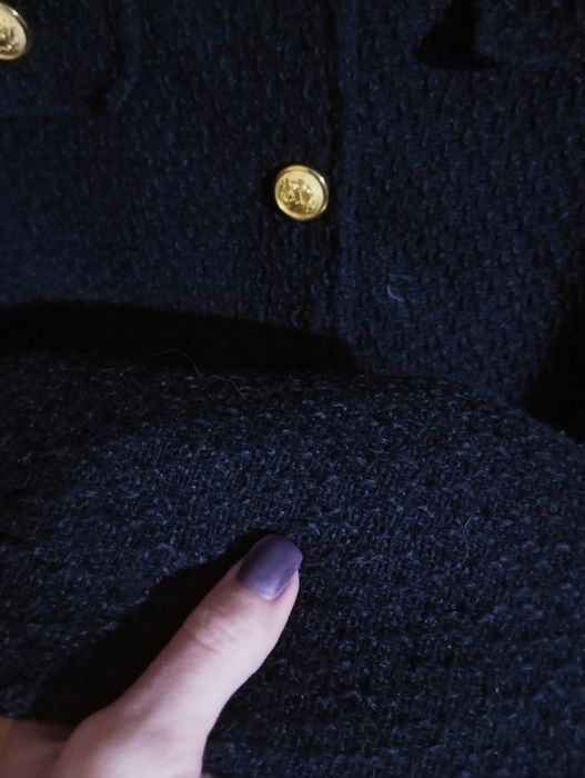 Черный женский жакет