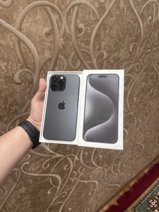 Iphone 15 pro max xotra 256gb yomkost 97% ideal kor dok