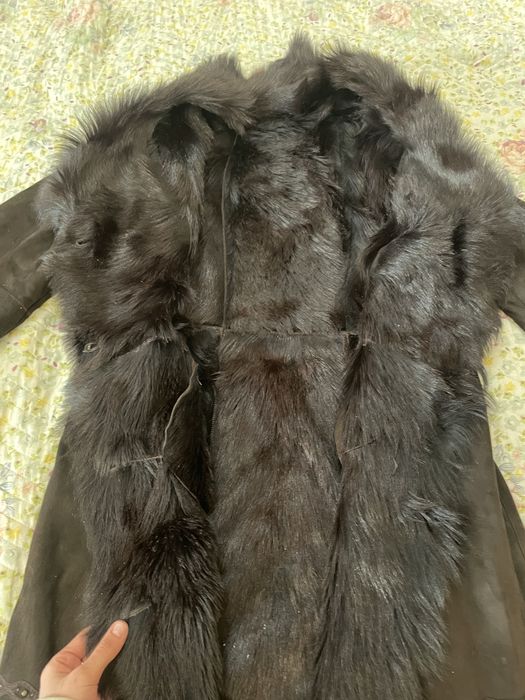 Тоскано мех Нарутальная дубленка