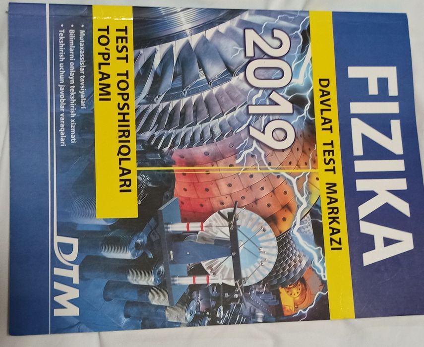 Test kitoblar sotiladi