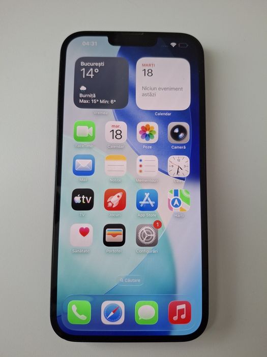 iPhone 14 plus negru 128gb baterie 92%