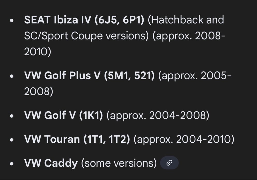 Двигател 1.9tdi BXJ 90hp VW Golf 5 Golf 5+ Seat Ibiza 4