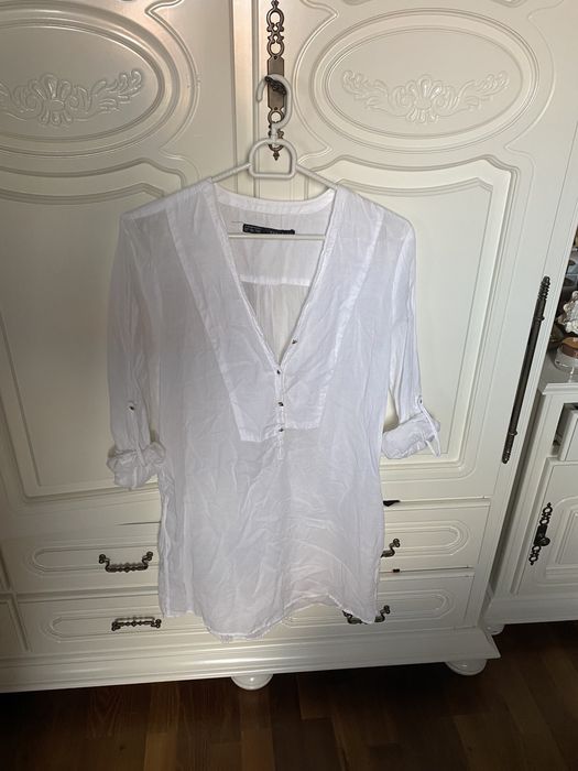 Camasa plaja Zara Nou marime XS bumbac