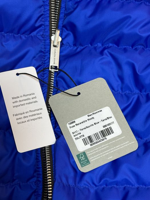 Canada Goose  geaca cu doua fete originala marime mare XXL Fuse Reversible Hoody