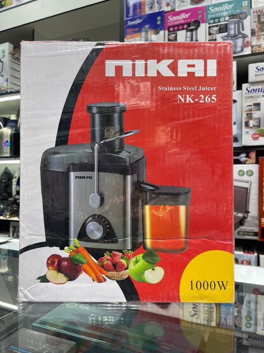 Новая соковыжималка Emerald Arshia Mega Nikai Sokovijimaka