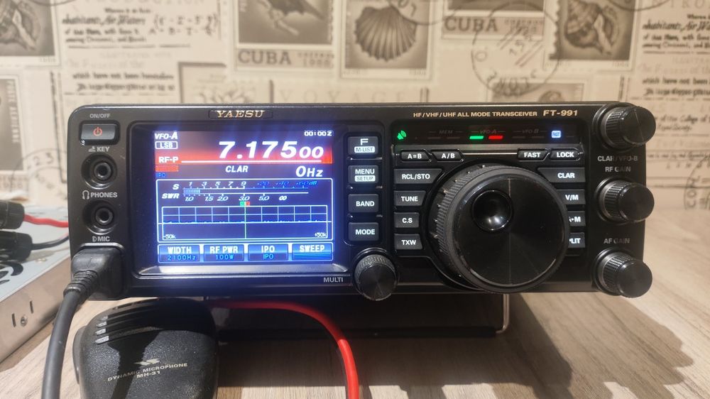 YAESU FT 991. Трансивер КВ /УКВ