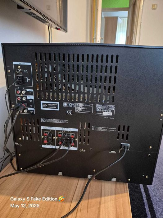 Sistem audio 5.1 Linie SONY Dolby Prologic - Turner, Amp 120 w, dublu deck, 5 CD player