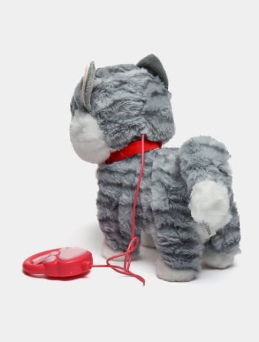 "Интерактивная кошечка на поводке" (ходит, поёт, мяукает, повторяет)