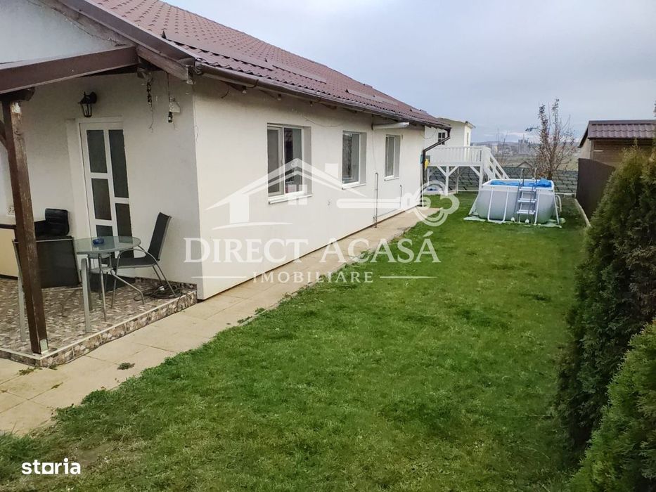 Casa pe un nivel, mobilata complet, 500 mp teren, Nazna