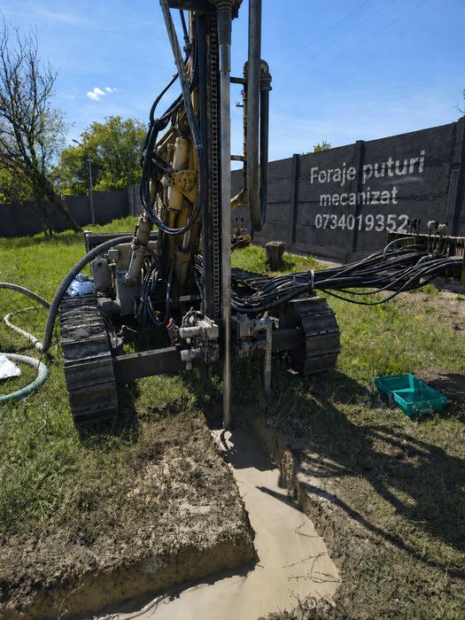 Foraje puturi apa manual si mecanizat 0-200m denisipari si adanciri puturi sau fantani,foraje profesionale foraje pompe de caldura