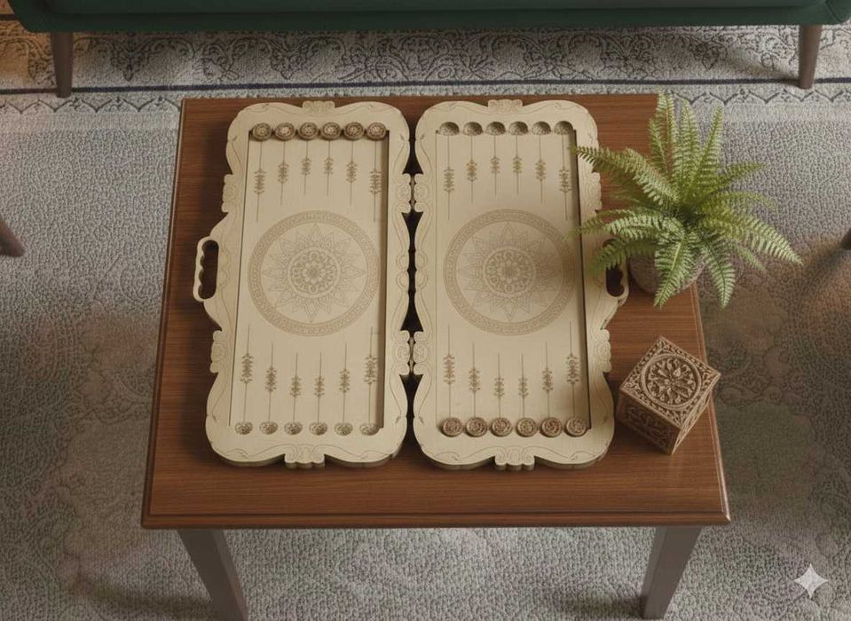 Шахматы, нарды, шашки 3в1