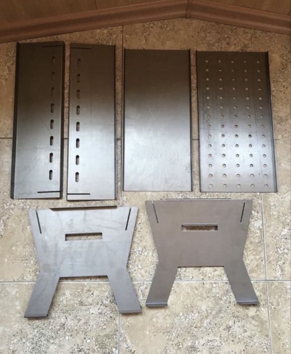 Мангал барбекю разборный