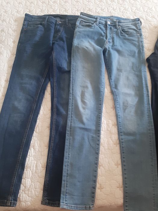 Панталонки къси/дълги дънки слабо момче