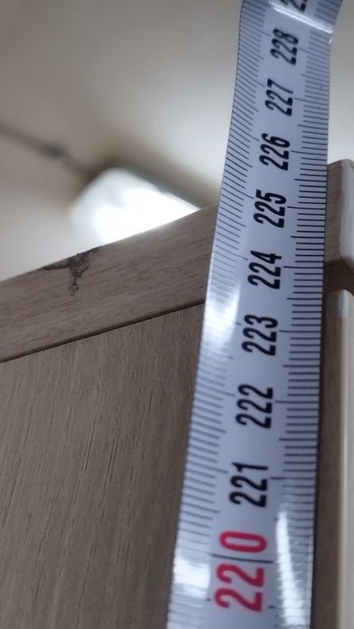 Гардероб с четири врати и рафтове - Офис шкаф -  80/40/226