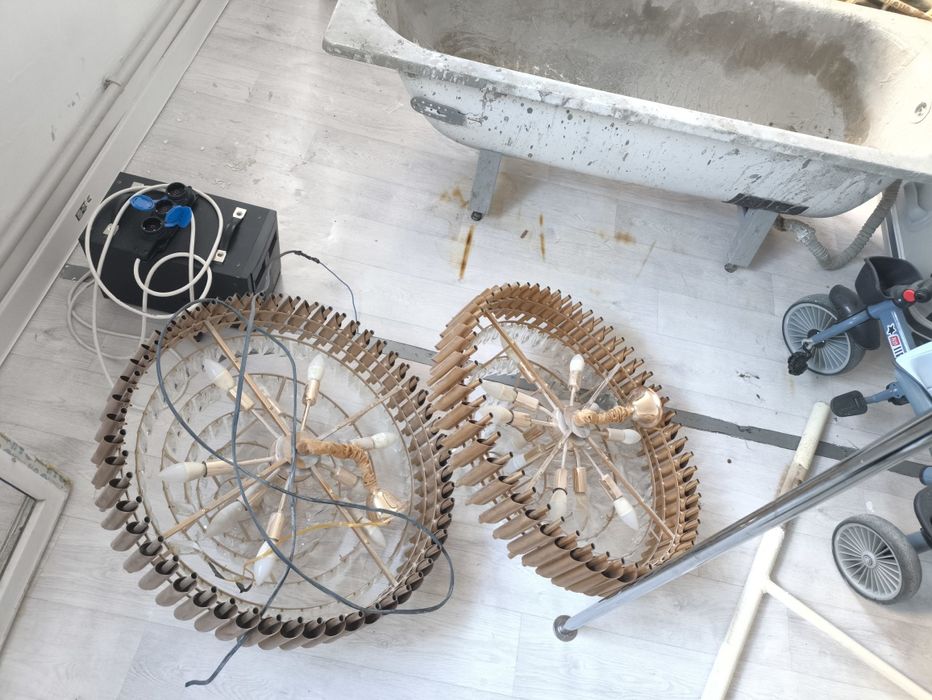 Люстра почтый новый