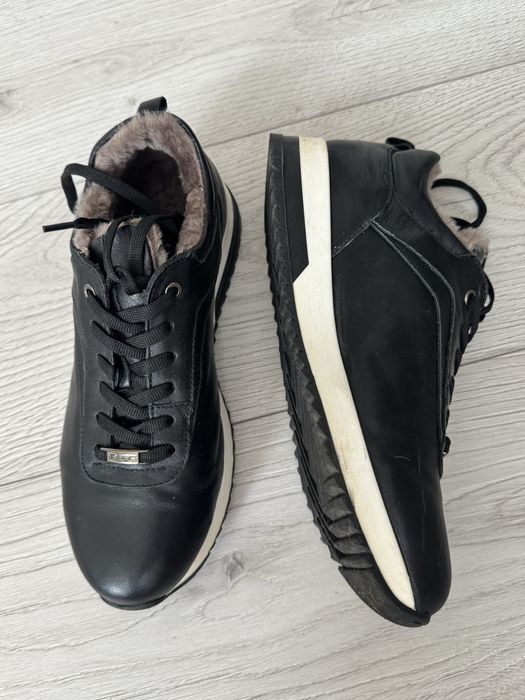 Кромсовки с мехом, полусапожки