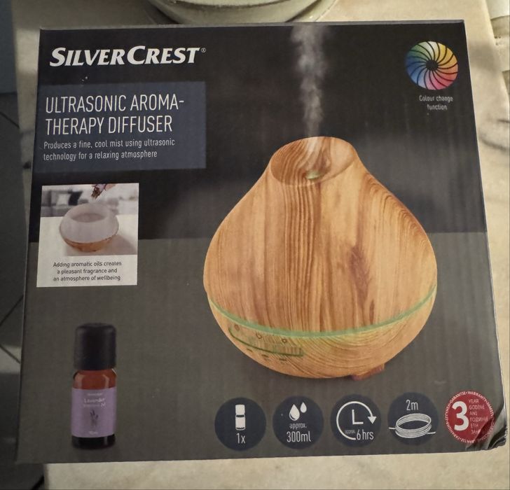 Umidificator de aer, cu aroma de Lavanda Silver Crest