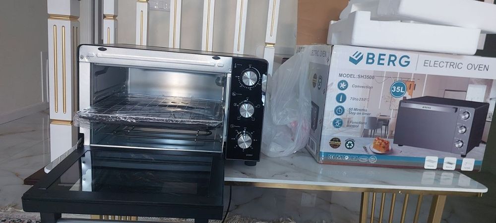 Electro pech sotiladi Duxovka 35 litrlik yangi xali ishlatilmagan