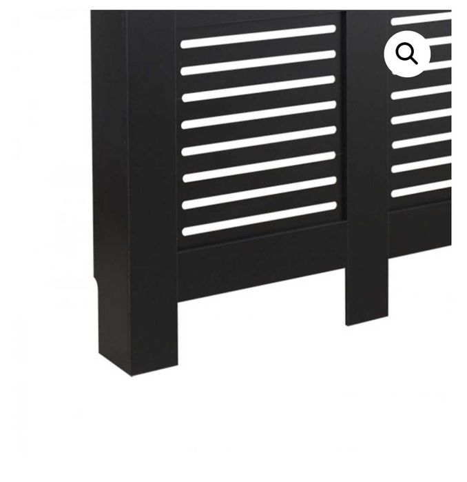 Декоративен корпус за радиатор в бяло и черно - размер 112/82 и 171/82