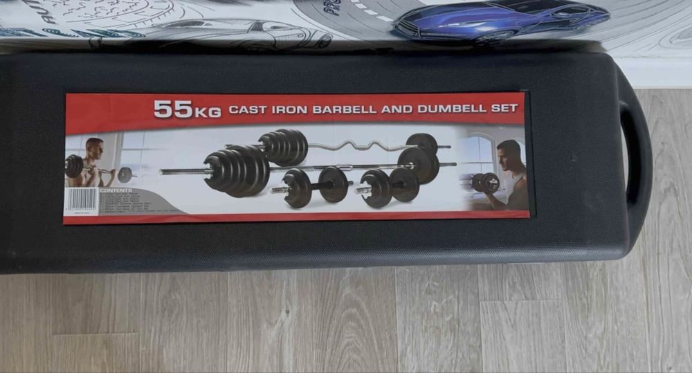 Штанга гантели силовая