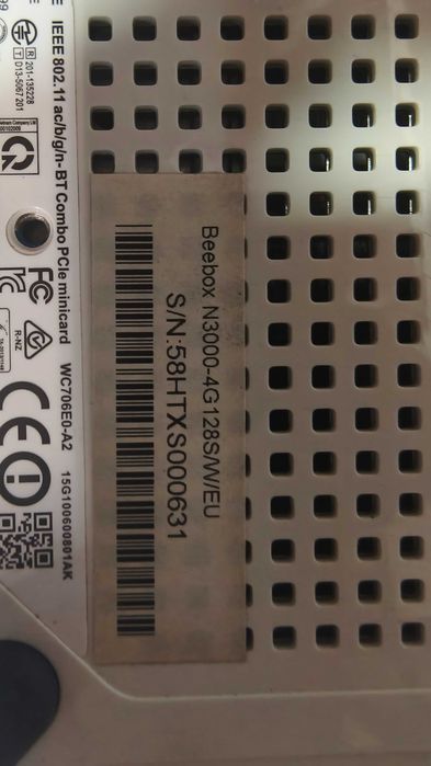Мини ПС Asrock Beebox n3000 4g