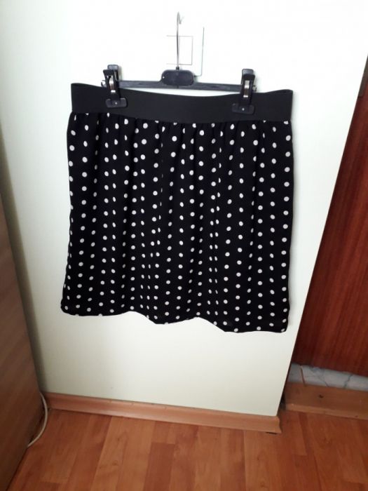 Fusta bumbac cu buline